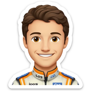 Lando Norris sticker