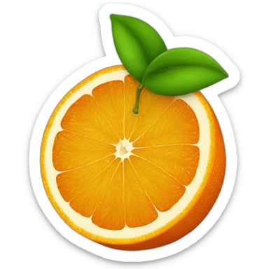 laranja doce sticker