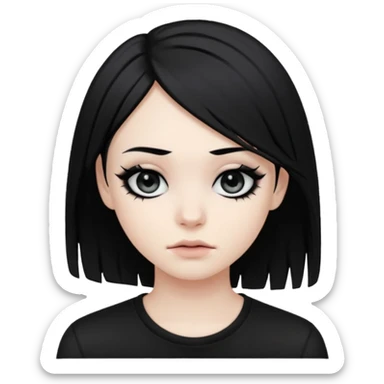 Emo sticker