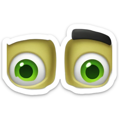 Jim Carrey the mask smiling sticker