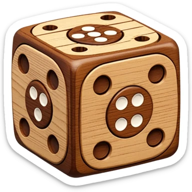 pachisi dice in maharashtra version  sticker