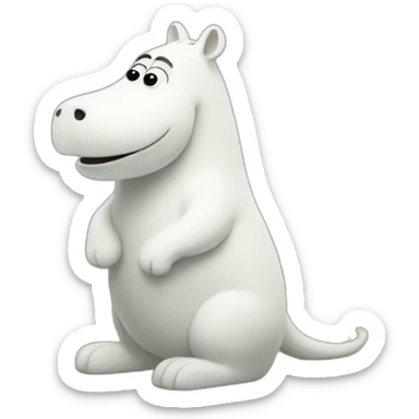 moomintroll sticker