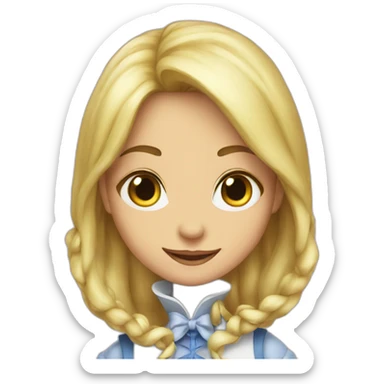 Alice in boderland sticker