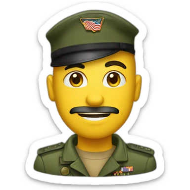 In memory of a soldier sticker