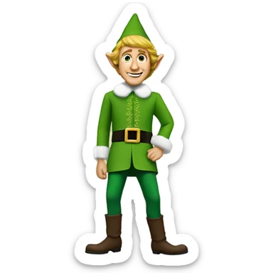 Buddy the elf sticker