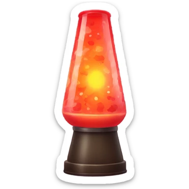 lava lamp sticker