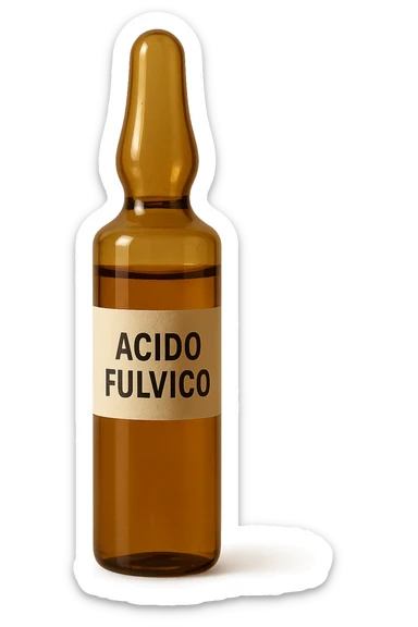 Acido fulvico fiala in italiano sticker