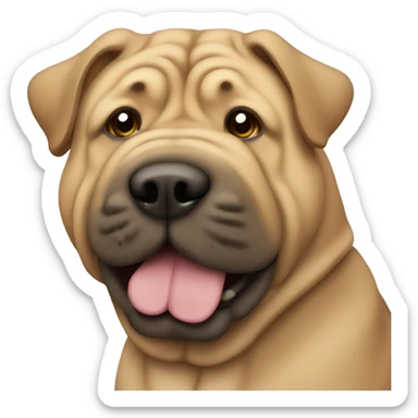Sharpei sticker