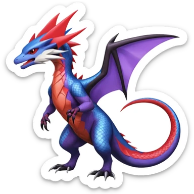 Latias-Nargacuga-Noivern-Salandit-Fusion (full body) sticker