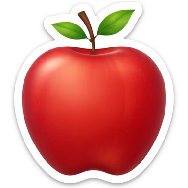 La manzana de Apple sticker