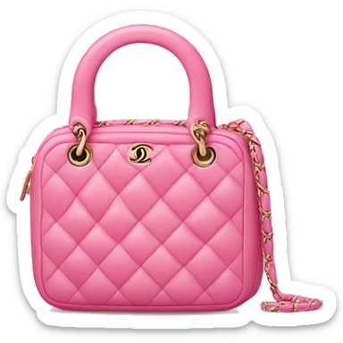 Cute Chanel pink bag sticker