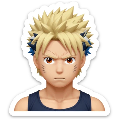 Katsuki bakugo sticker