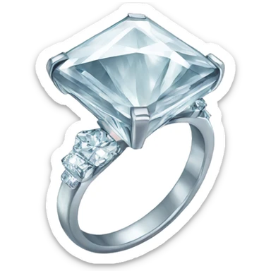 DIAMOND RING sticker
