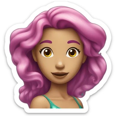 little-mermaid sticker