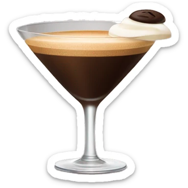 Espresso martini sticker