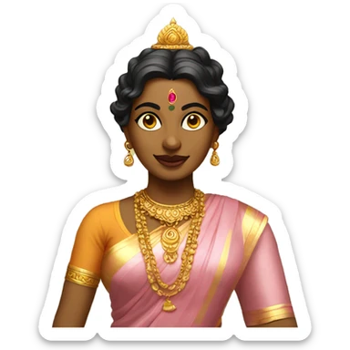 lakshmi sticker