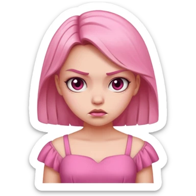 Mean girl sticker
