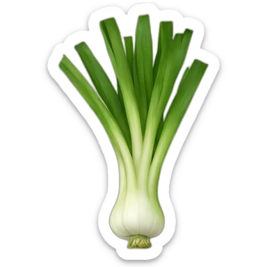 A leek sticker