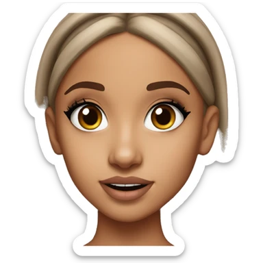 Realistic Ariana Grande sticker