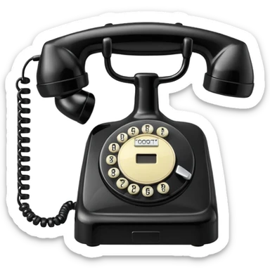 Landline Phone sticker