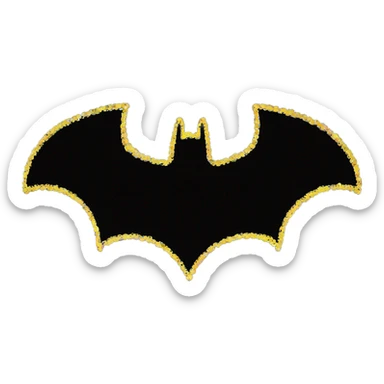 Batman signal sticker