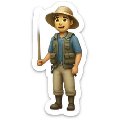 pescador sticker