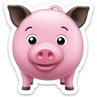 Percy pig marks Spencer sticker