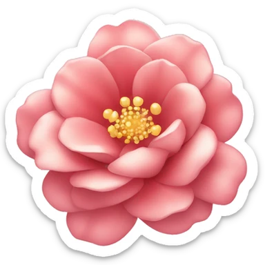 Flor rosa de diamante sticker