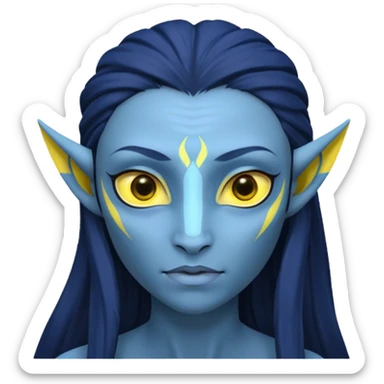 Un Na'vi (d'Avatar) sticker