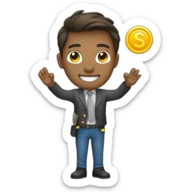 earn money sticker