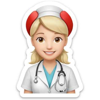 Lamparina enfermagem sticker