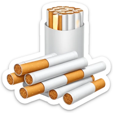 MARLBOROWITH A WHOLE PACK OF CIGARETTES
 sticker