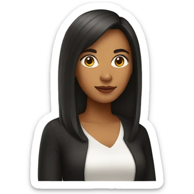 Dominican woman  sticker