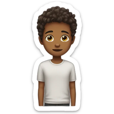 boy is say sorry to his love sticker