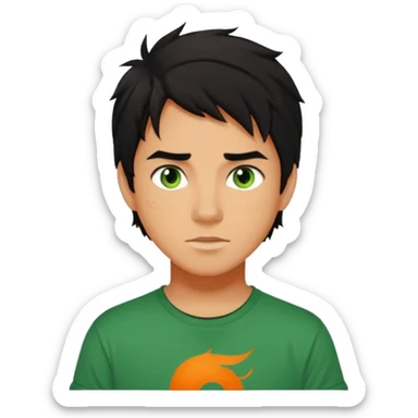 percy jackson show version sticker