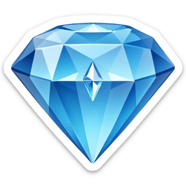 diamond video play button sticker