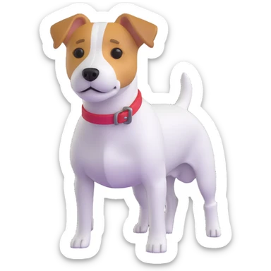 Jack Russell Terrier dog sticker