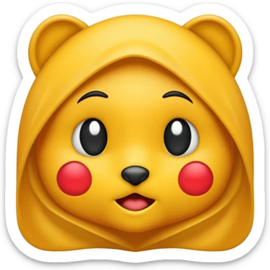 Naked woman sitting on a penis sticker