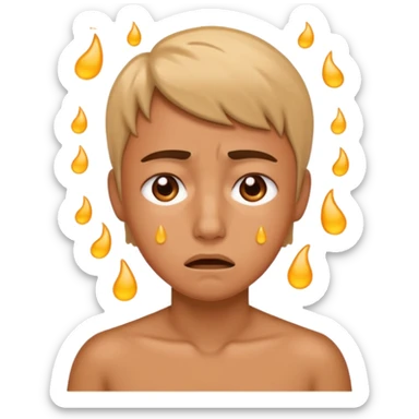 uncomfortable sticker