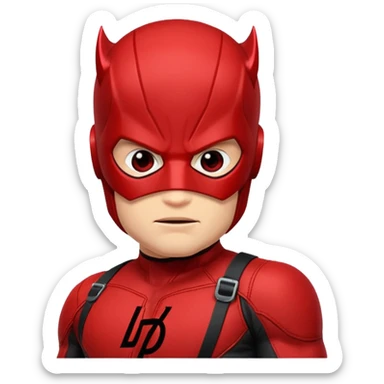 Daredevil with logo sticker
