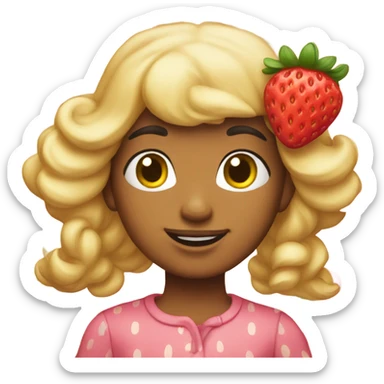 Strawberry shortcake  sticker
