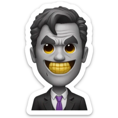 Batman Two-Face sticker