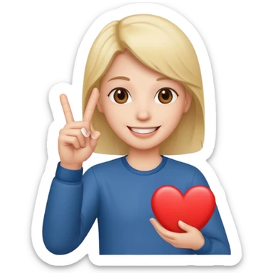 🖕🥰 ezt a kettot generald ossze sticker