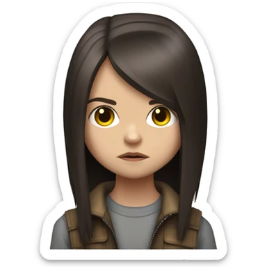  Dafne Keen x-23 mutant from Logan movie sticker
