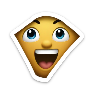 tiny boy hanging out of an oversized pant pocket sticker