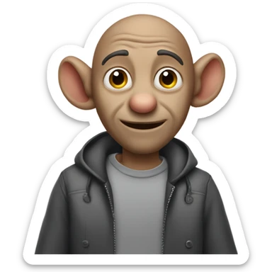 human rat man  sticker