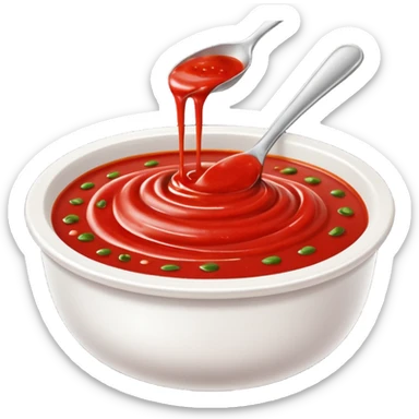 Napolitan sauce sticker
