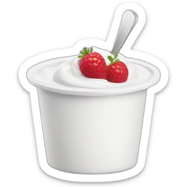 yoghurt sticker