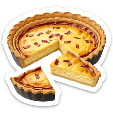 Quiche Lorraine sticker