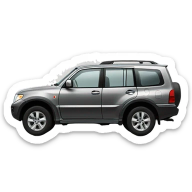 Mitsubishi pajero mini sticker